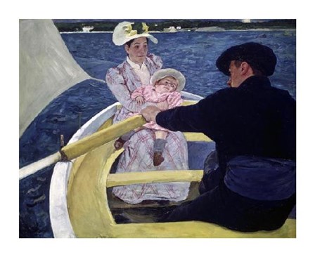 The Boating Party by Mary Cassatt art print