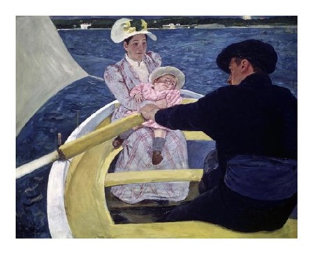 The Boating Party by Mary Cassatt art print