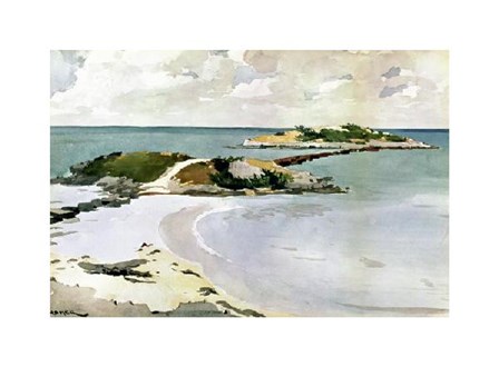 Gallows Island by Winslow Homer art print