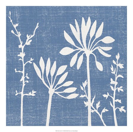 Blue Linen IV by Megan Meagher art print