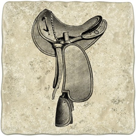 Antique Saddle I by Vision Studio art print