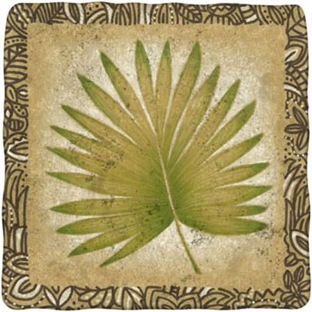 Exotic Palm Leaf II by Vision Studio art print