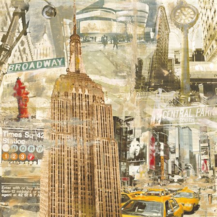 In New York City by Tyler Burke art print