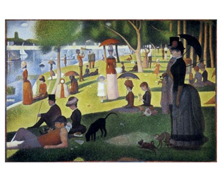 Sunday Afternoon on the Island of La Grand Jatte by Georges Seurat art print