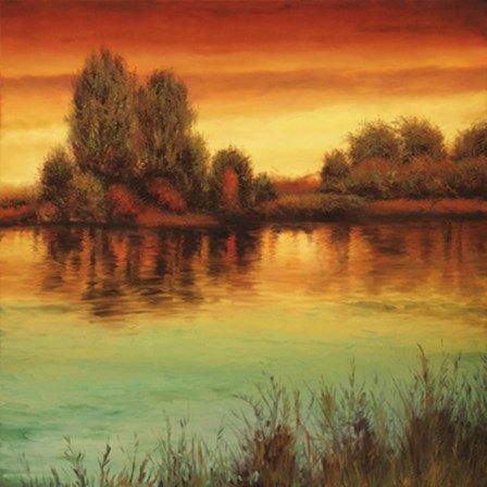 River Sunset II by Neil Thomas art print