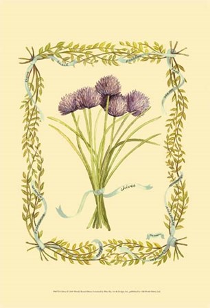 Chives by Wendy Russell art print