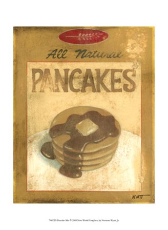 Pancake Mix by Norman Wyatt Jr. art print