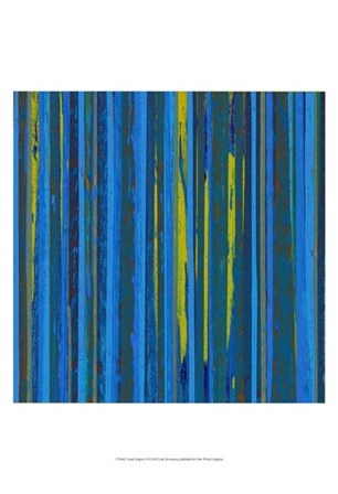 Royal Stripes II by Ricki Mountain art print