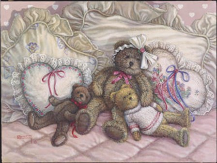 Nap Time by Janet Kruskamp art print