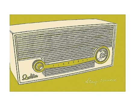 Lunastrella Radio by John W. Golden art print