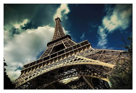 The Eiffel Tower (horizontal) by Mark Verlijdonk art print