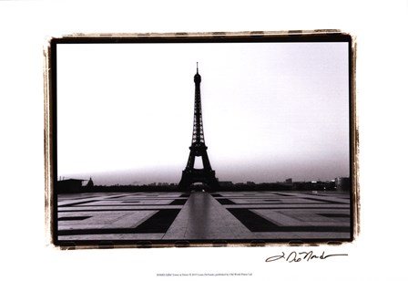 Eiffel Tower at Dawn by Laura Denardo art print