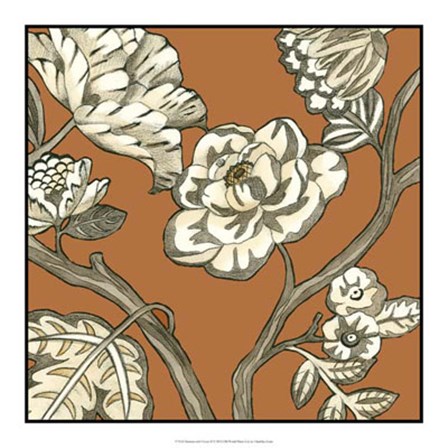 Butterscotch Chintz II by Chariklia Zarris art print