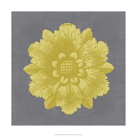 Gilded Rosette IV by Vision Studio art print