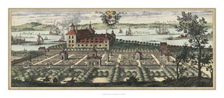 Dahlberg Swedish Estate I by Erich Dahlbergh art print