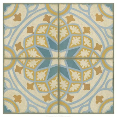 No Embellish* Old World Tiles I by Chariklia Zarris art print