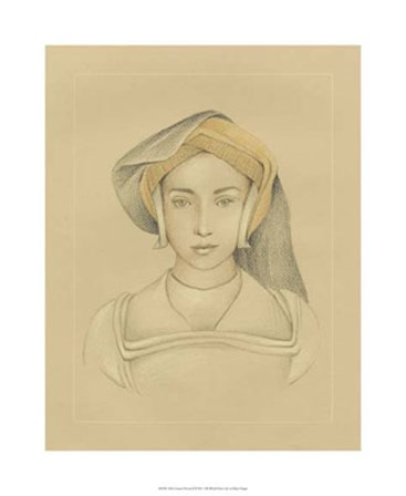 16th Century Portrait II by Ethan Harper art print