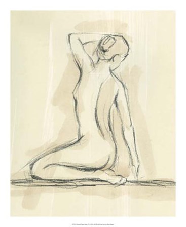 Neutral Figure Study IV by Ethan Harper art print