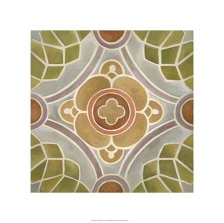 Villa Tile II by Chariklia Zarris art print