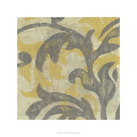 Decorative Twill I by Jennifer Goldberger art print