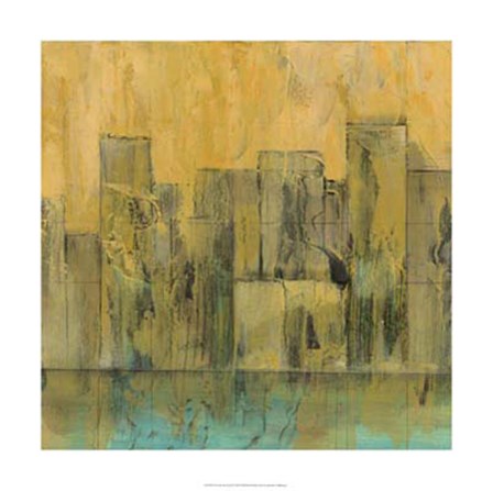 City by the Sea II by Jennifer Goldberger art print