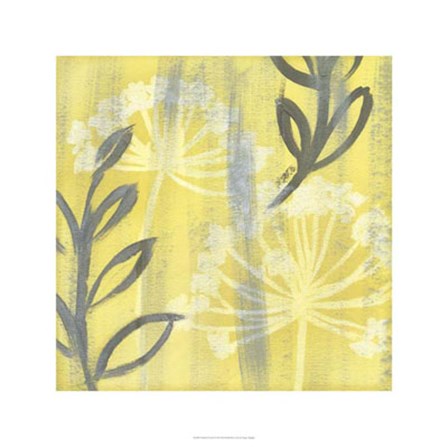 Saffron Floral I by Megan Meagher art print