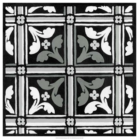 Non-embellish Renaissance Tile IV by Vision Studio art print