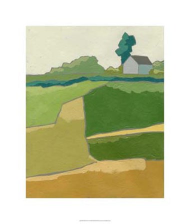 Rural Vista I by Chariklia Zarris art print