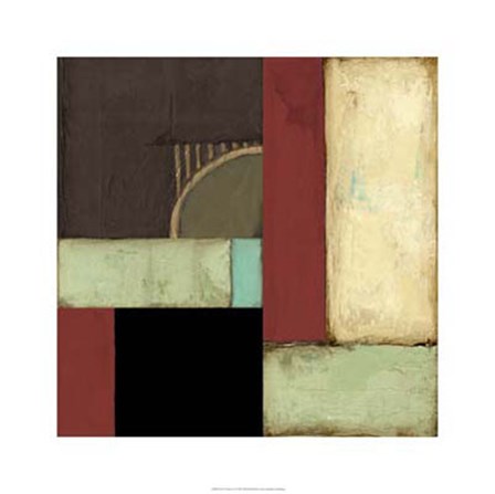 Loft Abstract I by Jennifer Goldberger art print