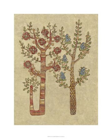 Linen Trees II by Chariklia Zarris art print