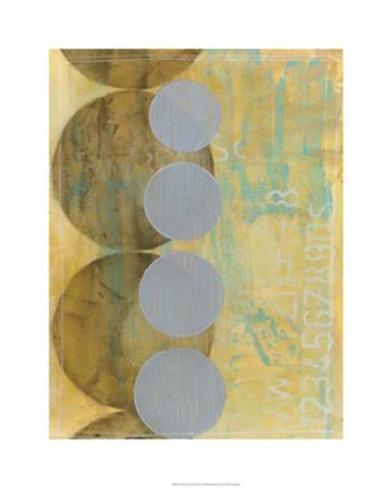 Circles in Circles II by Jennifer Goldberger art print