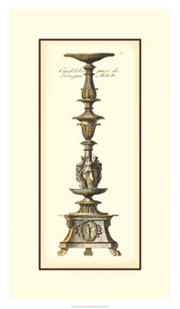 Antique Candlestick I by Vision Studio art print