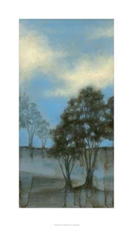 Crape Myrtles I by Jennifer Goldberger art print