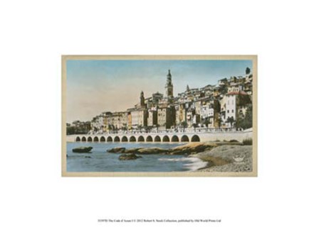 The Cote d&#39;Azur I art print