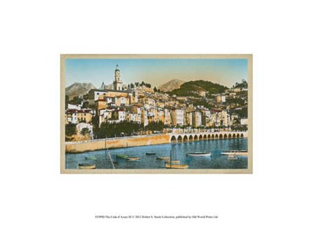 The Cote d&#39;Azur III art print