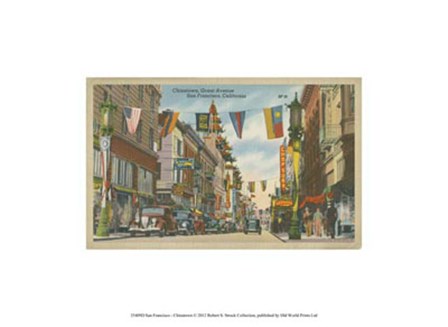 San Francisco- Chinatown art print