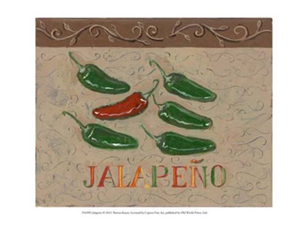 Jalapeno by Theresa Kasun art print