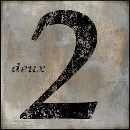 deux by Oliver Jeffries art print