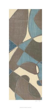 Muted Mod I by Jennifer Goldberger art print