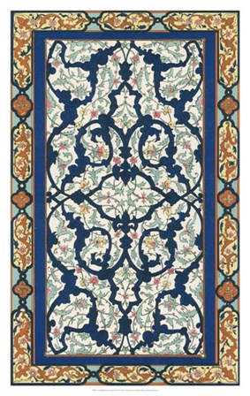 Non-Embellish Persian Ornament III by Vision Studio art print