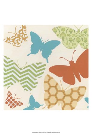 Butterfly Patterns I by June Erica Vess art print