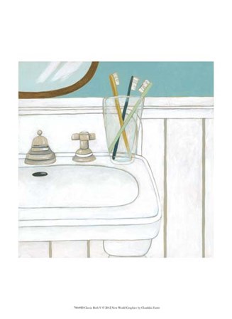 Classic Bath V by Chariklia Zarris art print