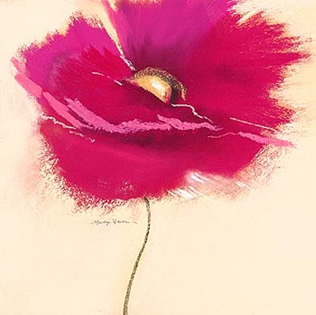 Poppy Power III by Marilyn Robertson art print