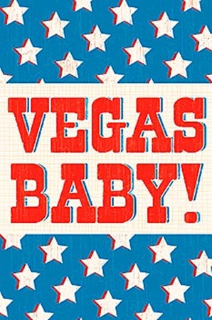 Vegas Baby by Tom Frazier art print