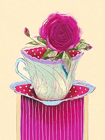 Tea Rose by Marilyn Robertson art print