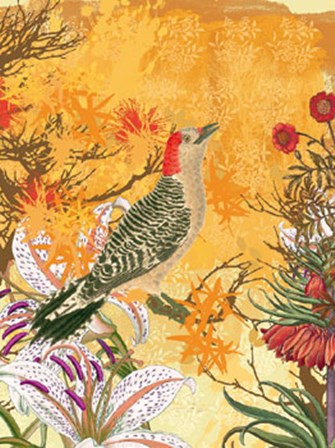 Chinoiserie I by Ken Hurd art print