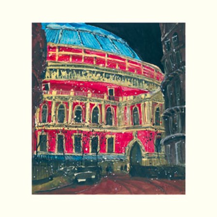 Late Night Performance, Royal Albert Hall, London by Susan Brown art print