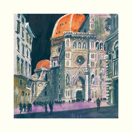 Santa Maria del Fiore, Florence by Susan Brown art print