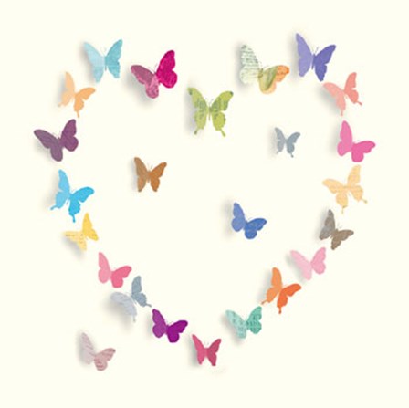 Butterfly Heart I by Sasha Blake art print