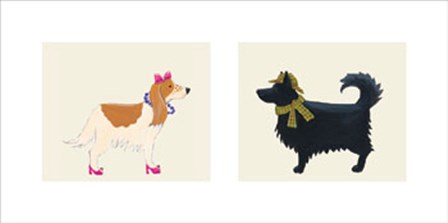 Country Dogs by Kate Mawdsley art print